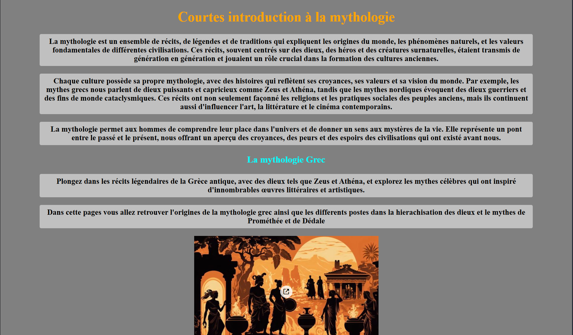 photo d'un site passion
